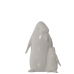 Figura Decorativa Alexandra House Living Branco Cerâmica Pinguim