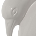 Figura Decorativa Alexandra House Living Branco Cerâmica Pinguim