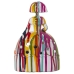 Statua Decorativa Alexandra House Living Menina Multicolore Acrilico Plastica Melammina 14 x 9 x 21 cm