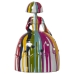 Statua Decorativa Alexandra House Living Menina Multicolore Acrilico Plastica Melammina 14 x 9 x 21 cm