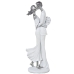 Figura Decorativa Alexandra House Living Branco Prateado Acrílico Plástico Melamina