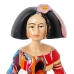 Dekorativ Figur Alexandra House Living Menina Flerfarget Akryl Plast Melamin 12 x 8 x 17 cm