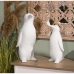 Figură Decorativă Alexandra House Living Alb Ceramică Pinguin