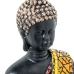 Prydnadsfigur Alexandra House Living Akryl Plast Melamin Buddha 16 x 11 x 22 cm