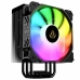 CPU Fan Forgeon Forgeon Solarian Cooler 4Pipes 120mm ARGB Ventilador CPU Negro Ø 12 cm