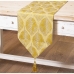 Caminho de Mesa Alexandra House Living Amarelo 30 x 180 cm