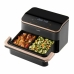 Friggitrice ad Aria Cosori Cosori Dual Basket Twinfry Chef Edition Nero 10 L