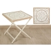 Table d'appoint Romimex Naturel Métal Bois MDF 50 x 53 x 50 cm