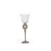 Wineglass Romimex Silver Metal Glass 12 x 37 x 12 cm