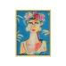 Painting Romimex Multicolour Canvas Lady 50 x 70 x 4 cm