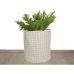 Cache-pot Romimex Blanc/Gris 30 x 35 x 30 cm