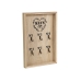 Key rack Romimex Natural MDF Wood 20 x 30 x 3 cm