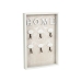 Accroche-clés Romimex Blanc Naturel Bois MDF 20 x 30 x 3 cm