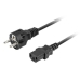 Cable de Alimentación Lanberg Negro 1,8 m