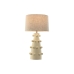 Lampada da tavolo Home ESPRIT Crema Gres 50 W 220 V 40 x 40 x 76 cm