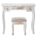 Dressing Table with Stool Alexandra House Living White 2 Pieces