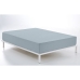 Sábana Bajera Ajustable Alexandra House Living Plata Cama de 105