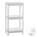 Scaffale da Bagno Ballete Bianco Plastica 35,5 x 23 x 75 cm