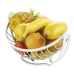 Coupe à fruits Alexandra House Living Blanc Aluminium 32 x 25 x 17 cm