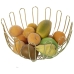 Fruit Bowl Alexandra House Living Golden 30 x 19 cm