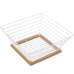 Fruteira Alexandra House Living Branco Metal 25 x 25 x 10 cm