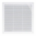 Rejilla de ventilación EDM 87704 Blanco 20 x 20 x 0,7 cm Mosquitera