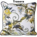 Almofada Alexandra House Living Venecia Multicolor Têxtil 45 x 45 cm