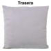 Kussen Alexandra House Living Blauw Textiel 43 x 43 cm