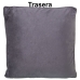 Cojín Alexandra House Living Gris Textil 43 x 43 cm