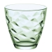 Set de Vasos Bormioli Rocco Flora Verde Vidrio 260 ml