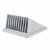 Grille de ventilation EDM 87753 Blanc 17 x 17 cm