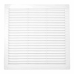 Rejilla de ventilación EDM 87708 Blanco 30 x 30 x 0,7 cm Mosquitera