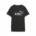 T-Shirt met Korte Mouwen voor kinderen Puma Ess+ Futureverse Zwart