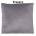 spilvens Alexandra House Living Samts Tekstils 45 x 45 cm