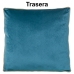 Coussin Alexandra House Living Bleu Doré Velours Textile 45 x 45 cm