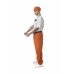 Kostume til voksne Orange Fange mand XL