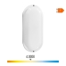 Aplique de Pared EDM 32448 Blanco Plástico F 18 W 120 W 1820 Lm Sensor de Movimiento Sensor de luz Ovalado (4000 K)