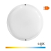 Aplique de Pared EDM 32447 Blanco Plástico F 18 W 120 W 1820 Lm Sensor de Movimiento Sensor de luz Redondo (6400 K)