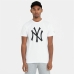 Maglia a Maniche Corte Uomo New Era New Era Team Logo NYY	 Uomo