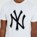 Maglia a Maniche Corte Uomo New Era New Era Team Logo NYY	 Uomo