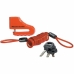 Candado de llave Master Lock Rojo