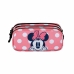 Malas para tudo triplas Minnie Mouse Karactermania Cor de Rosa