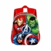 3D-schoolrugzak The Avengers Karactermania Rood 26 x 11 x 31 cm