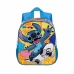 3D-kooliseljakott Lilo & Stitch Karactermania Sinine 26 x 11 x 31 cm