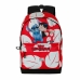 Kinderrucksack Lilo & Stitch Karactermania Weiß Rot 31 x 18 x 44 cm