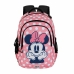 Mochila Escolar Minnie Mouse Karactermania Cor de Rosa 34 x 21 x 46 cm