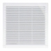 Grille de ventilation EDM 87706 Blanc 25 x 25 x 0,7 cm Moustiquaire