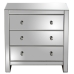 Chest of drawers Alexandra House Living Wood Crystal 70 x 35 x 75 cm