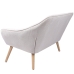 Canapé Alexandra House Living Beige 128 x 74 x 76 cm