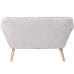 Canapé Alexandra House Living Beige 128 x 74 x 76 cm